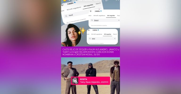 Cazzu arremetería en contra de Rauw Alejandro tras mencionar a Christian Nodal en nuevo tema