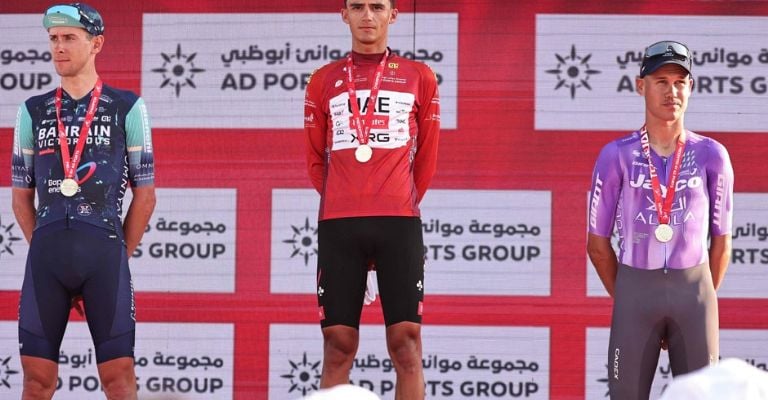 El mexicano, en lo más alto del podio