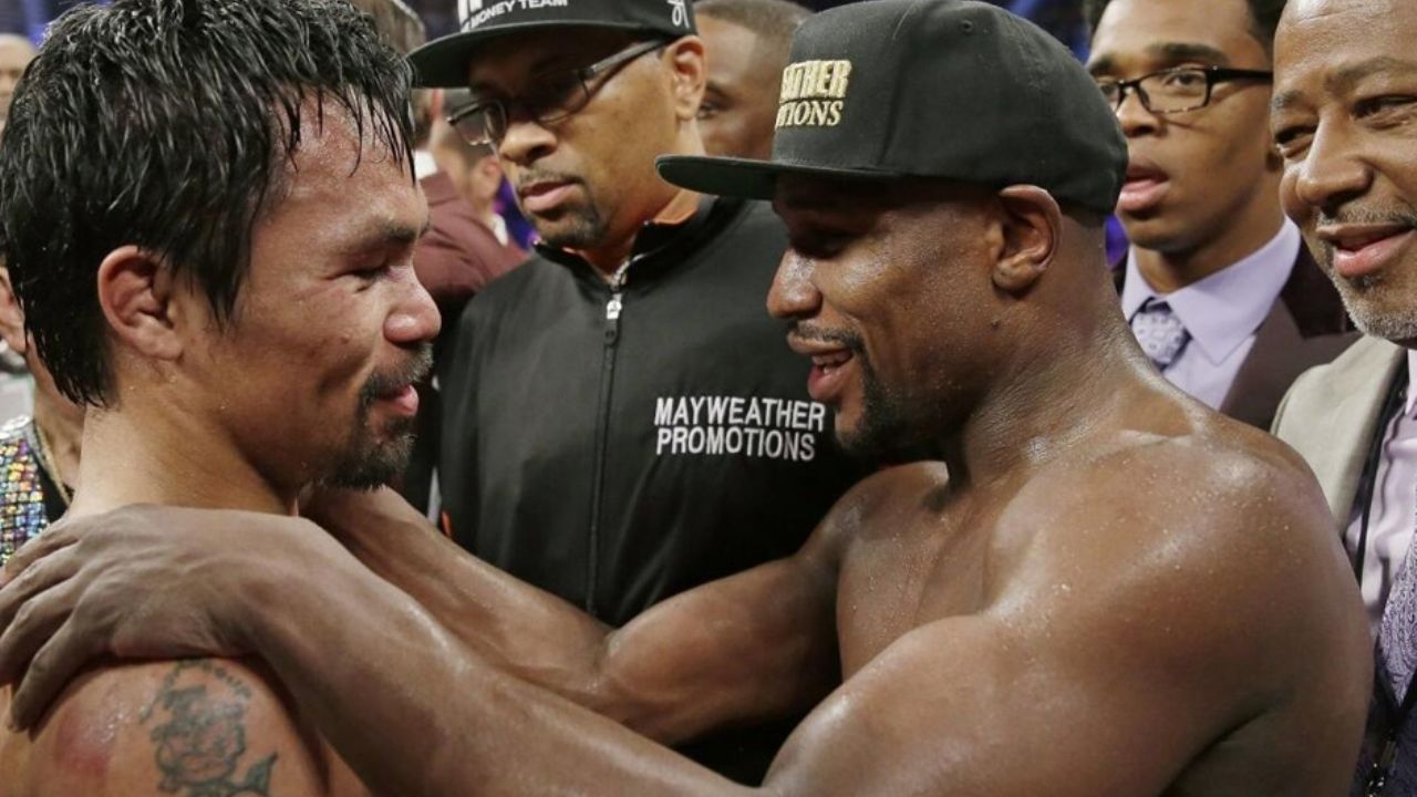 Floyd Mayweather sale del retiro para medirse ante Manny Pacquiao en combate profesional