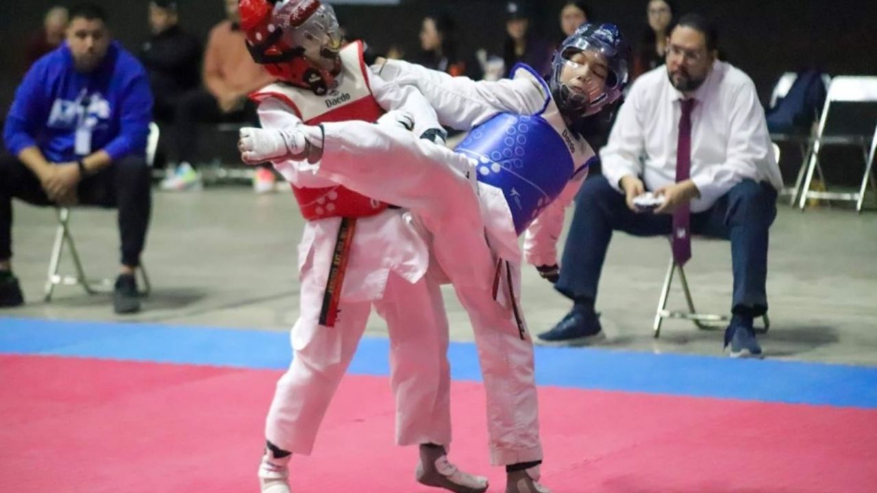 Participan 342 competidores sonorenses en la Olimpiada Estatal de Taekwondo en cuatro categorías