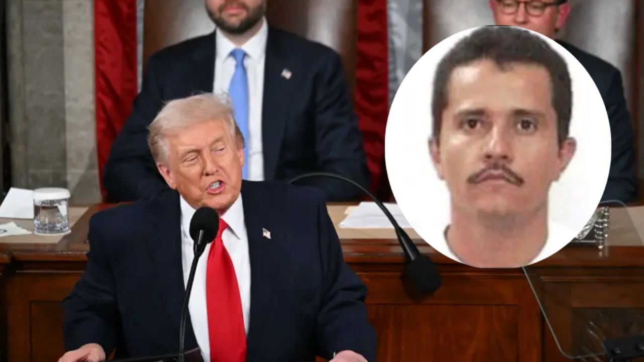 “Hemos eliminado a uno de los líderes más siniestros de los cárteles”: Trump se atribuye muerte de ‘El Mencho’