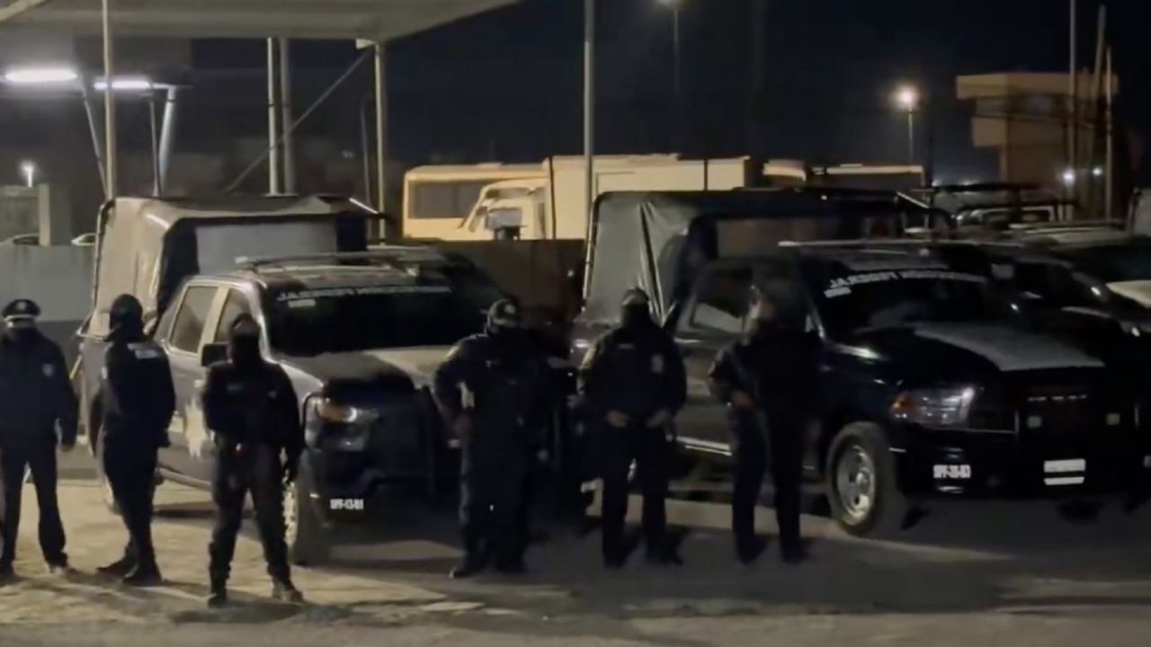 Muerte de ‘El Mencho’: Vehículo blindado de la GN ingresa al Altiplano tras salir de la FEMDO