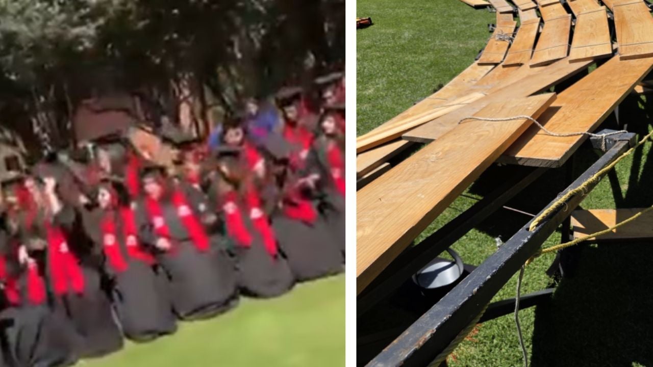 Atribuyen a mala instalación el COLAPSO de ESTRUCTURA en campus Ibero CDMX; 33 alumnos atendidos (VIDEO)