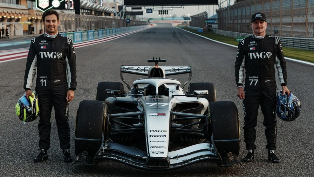 Cadillac anuncia el nombre del monoplaza con el que ‘Checo’ Pérez y Bottas competirán en la F1 2026