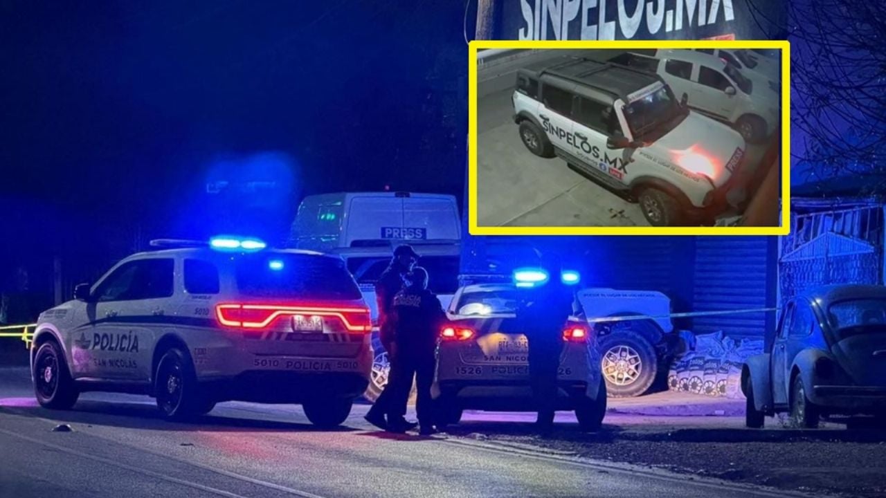 Atentado en Nuevo León: Lanzan explosivos contra vehículo del periodista Víctor Badillo