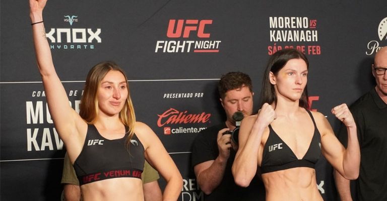Tarin (izq.) tendrá su debut en la UFC