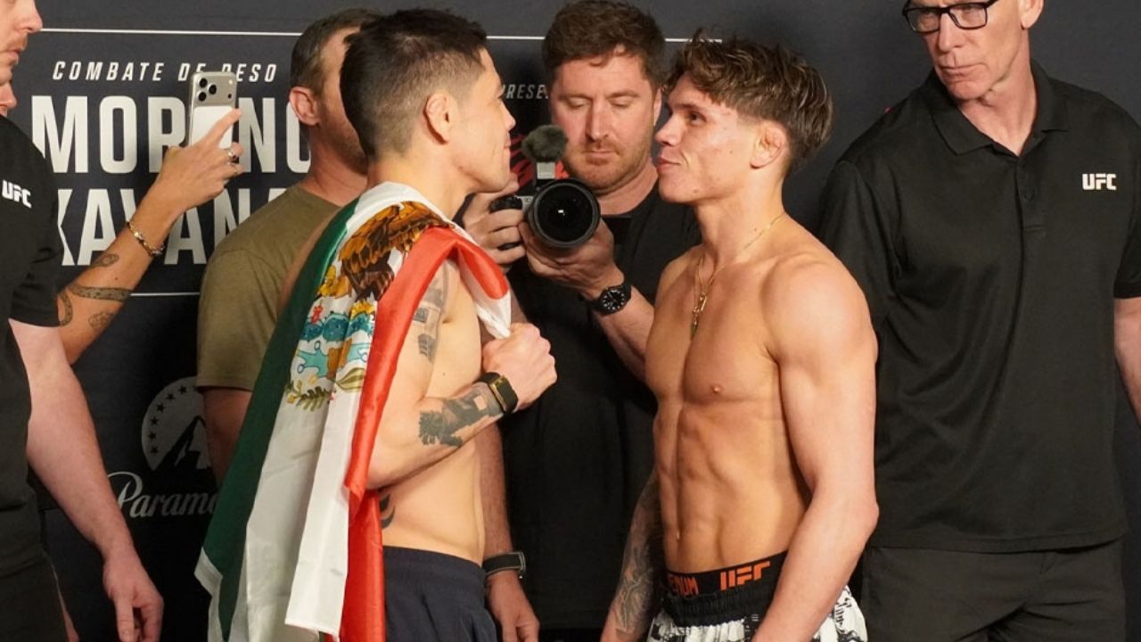 Todo listo; Brandon Moreno encabeza velada mexicana de la UFC en la capital del país