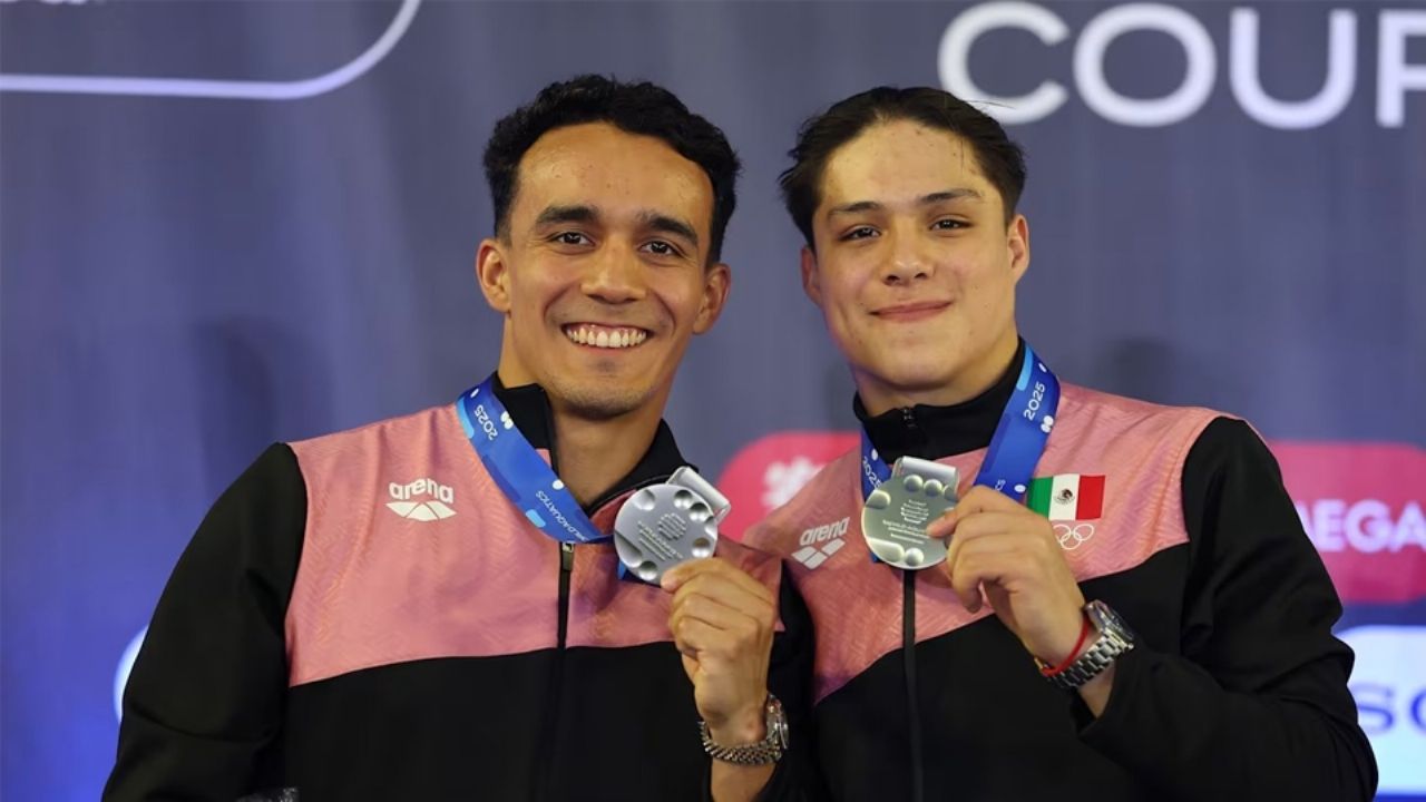 ¡Viva México! Osmar Olvera y Manuel Celaya se visten de plata en la Copa del Mundo de Clavados