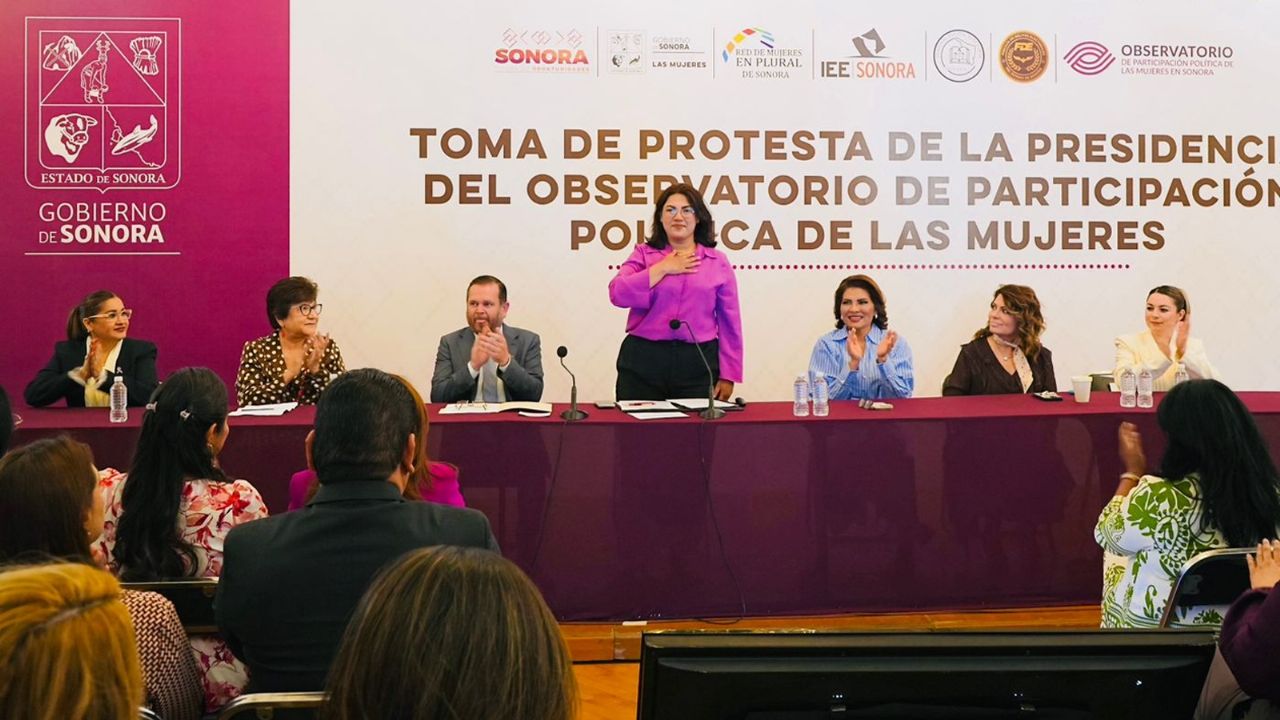 Fortalece Gobierno de Sonora participación política de las mujeres sonorenses