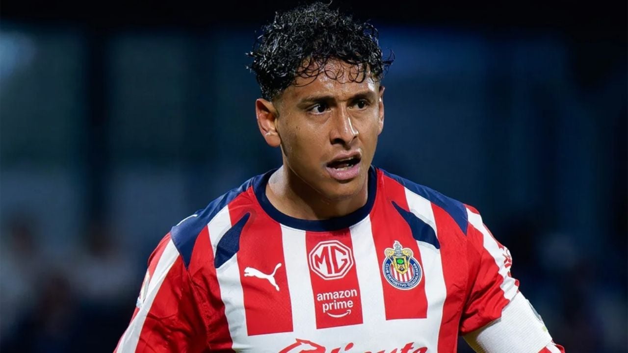 Alarmas en Chivas; Luis Romo se vuelve a lesionar en partido contra Diablos del Toluca