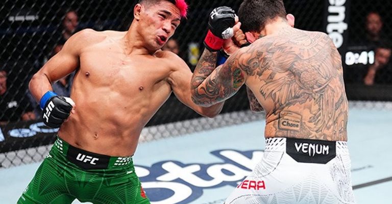 Martínez mostró contundencia en su combate