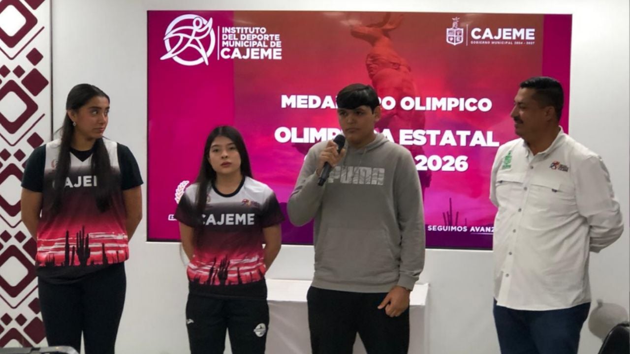 Cajeme honra a sus deportistas tras destacada participación en olimpiada estatal; invitan a ‘Caravana de Campeones’