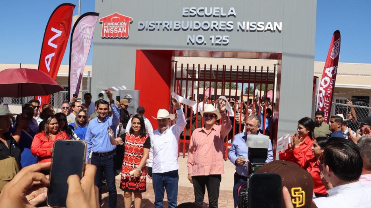 Escuela primaria ‘Distribuidores Nissan’ ya es una realidad en el municipio de Navojoa