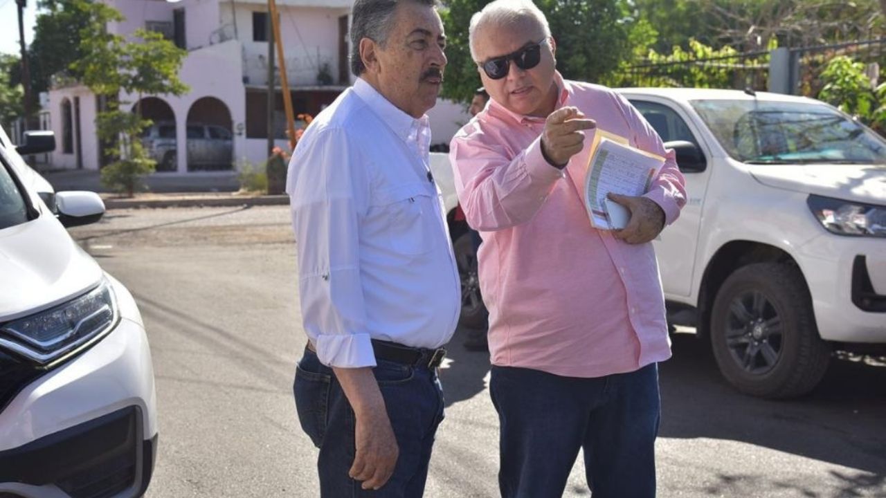 Javier Lamarque revisa avances de obras de infraestructura prioritaria en el municipio de Cajeme