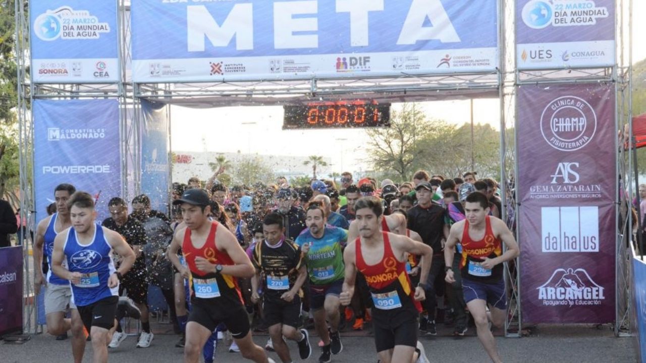 Gobierno de Sonora impulsa la carrera por la Cultura del Agua 2026 organizada por la CEA