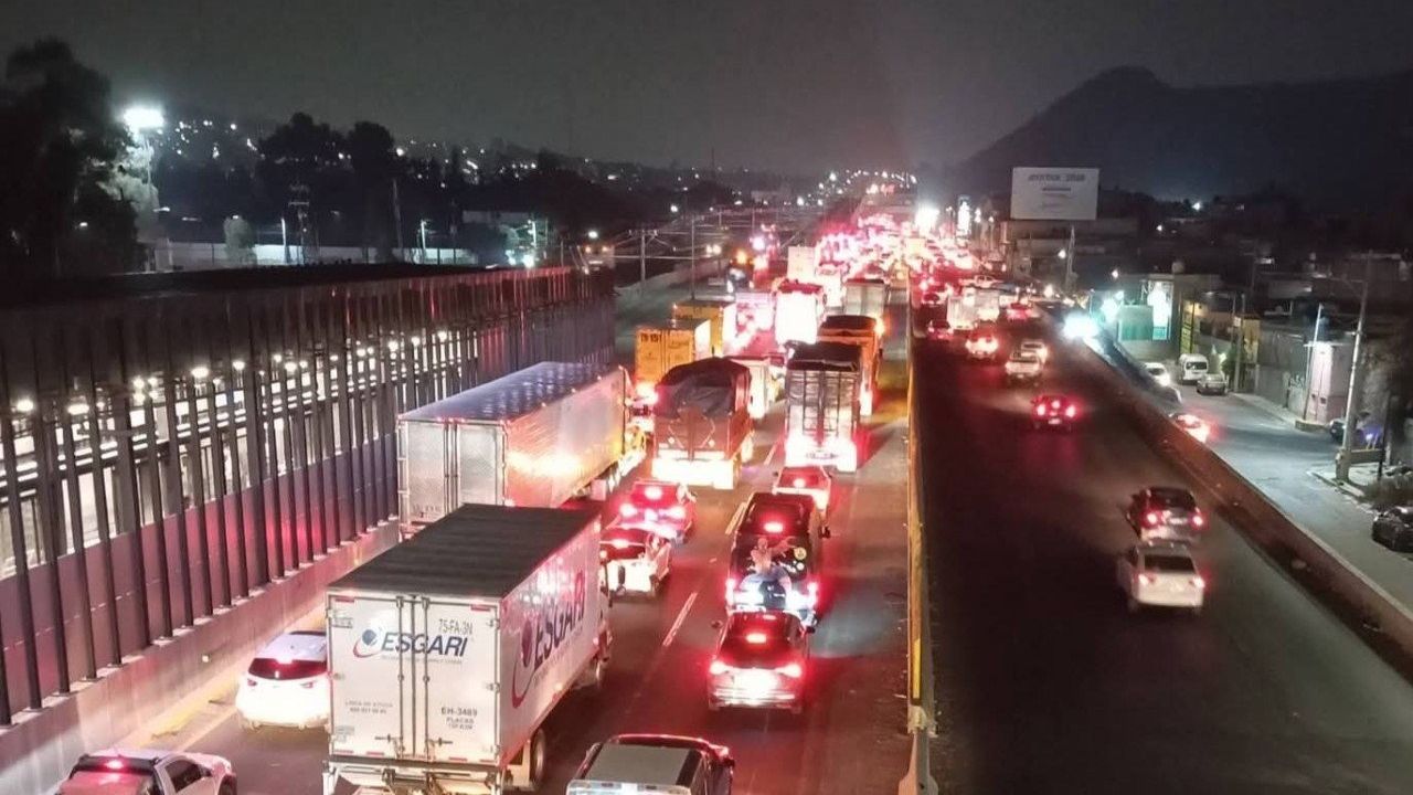 ¿Qué pasa en la Autopista México-Puebla HOY? TRÁFICO y choque múltiple que dejó 3 víctimas