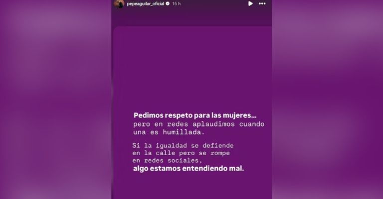 Pepe Aguilar alza la voz a favor de Ángela Aguilar para el 8M