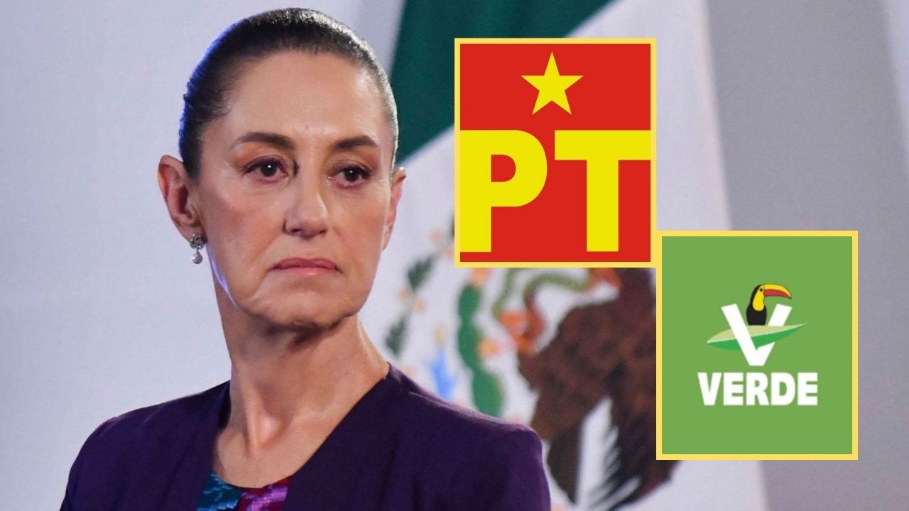 Sheinbaum descarta presionar al PT y Verde para aprobar Reforma Electoral