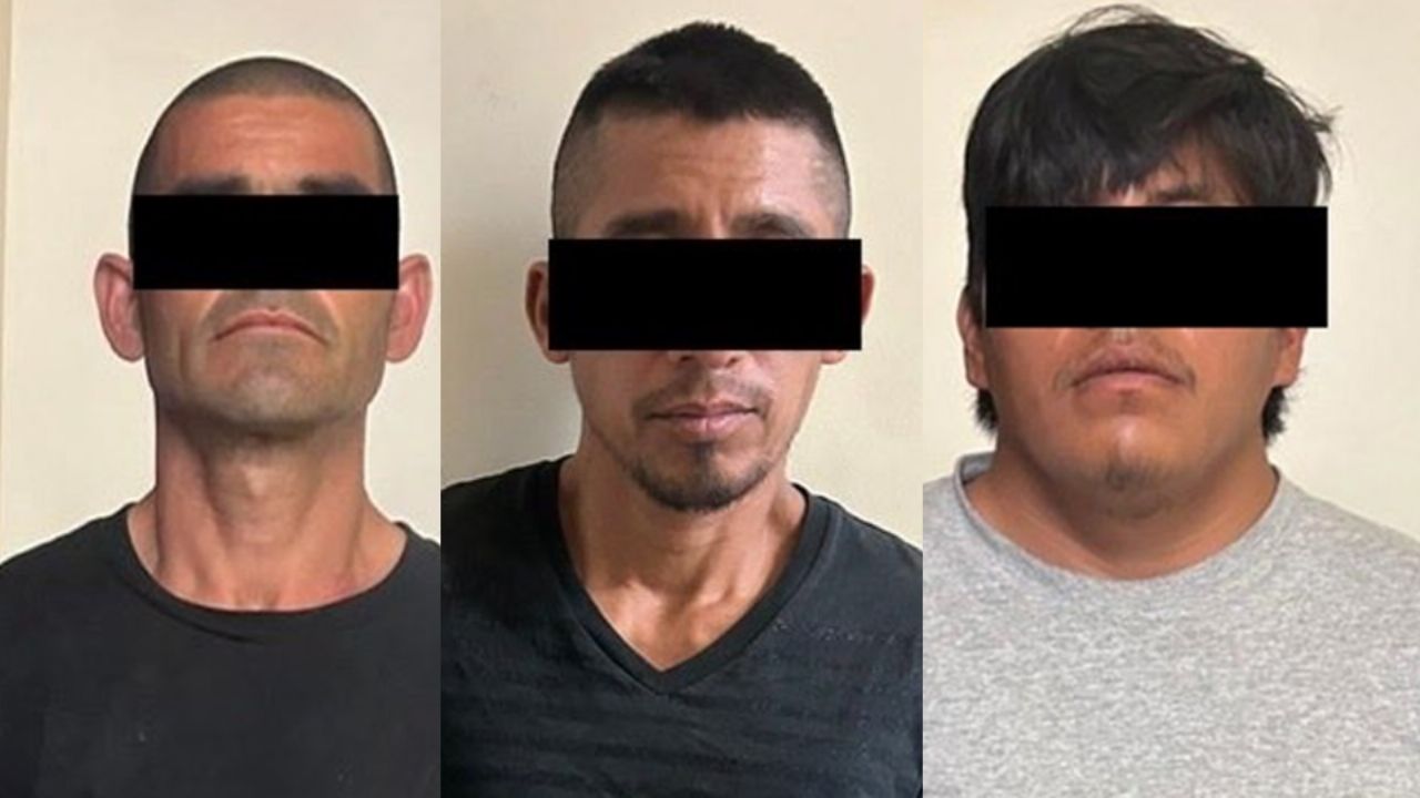 Caen tres presuntos ‘tiradores’ de droga en Caborca; llevaban envoltorios de crystal y marihuana