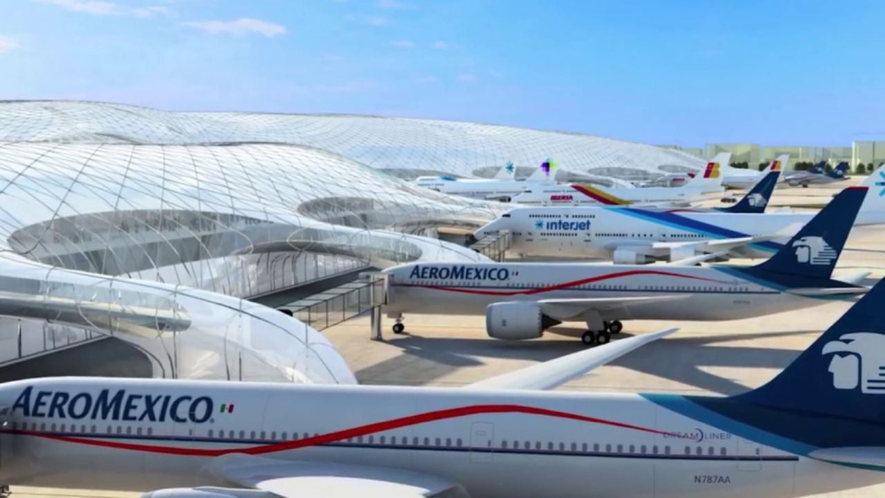 Taxistas BLOQUEAN accesos a Terminal 1 del AICM este MIÉRCOLES 11 de marzo; Guardia Nacional intervendrá