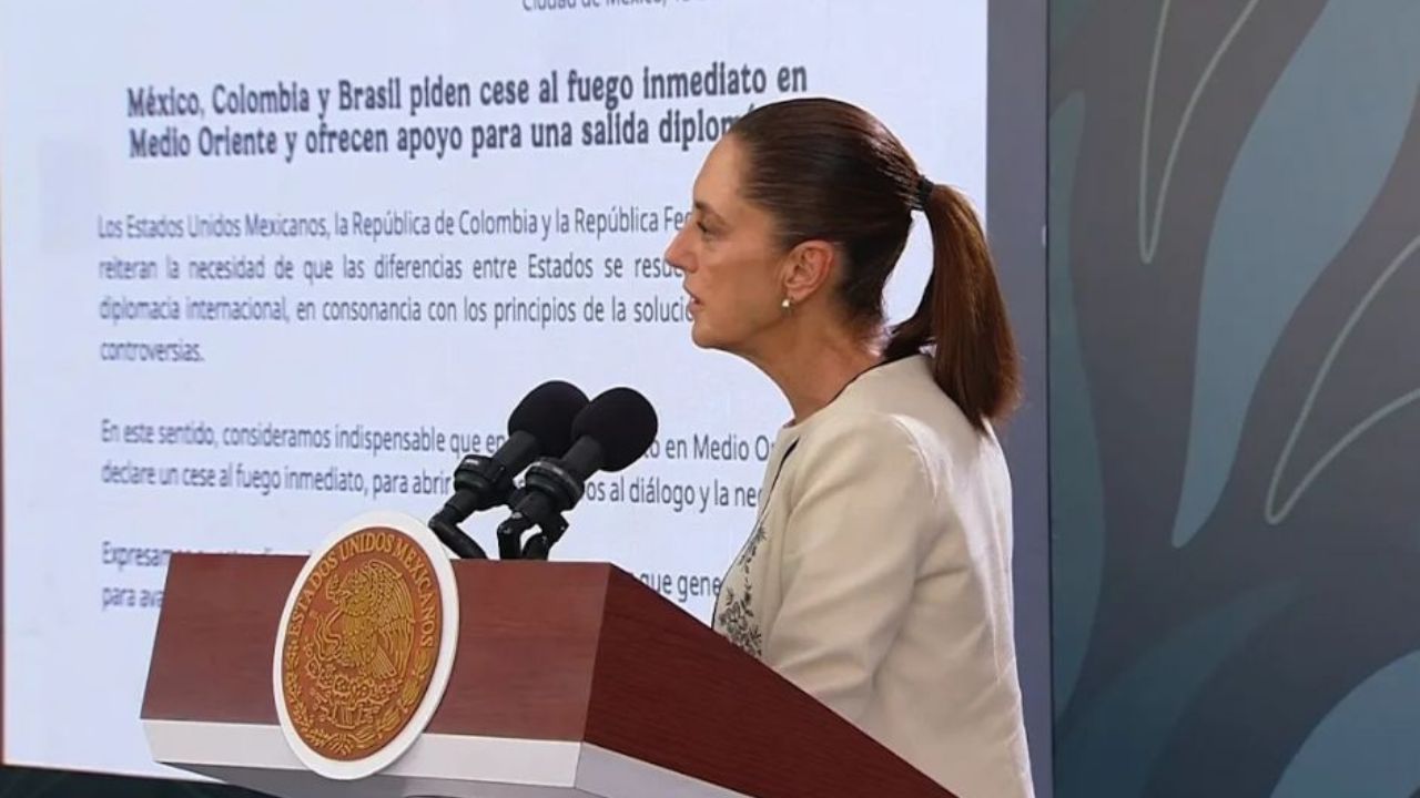 México, Colombia y Brasil piden un ALTO al fuego inmediato en Medio Oriente