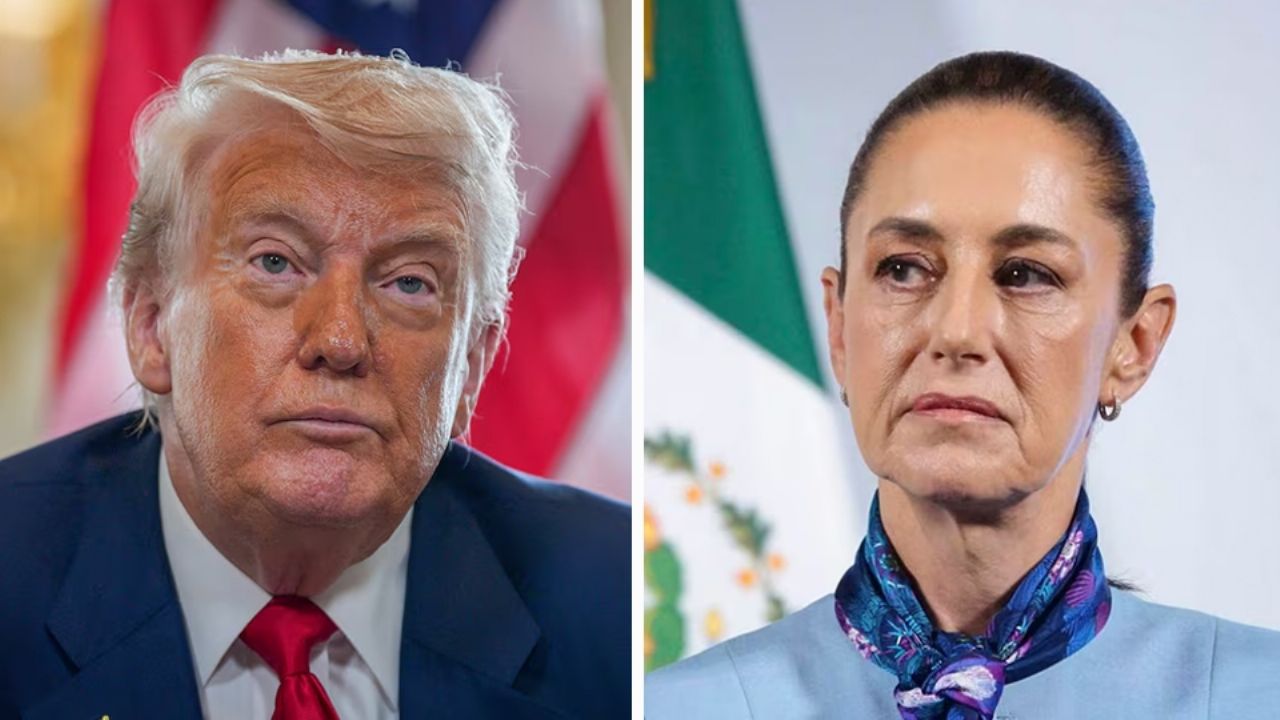 Trump lamenta que Sheinbaum rechace su ayuda: “Nos guste o no, los cárteles controlan México”