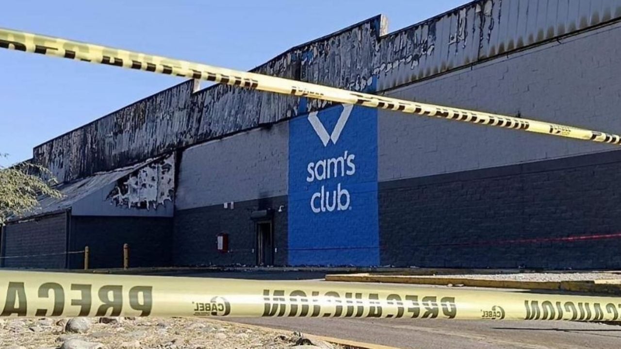 Alerta riesgo en Sam’s incendiado de Hermosillo; Canaco pide acelerar peritajes en la zona