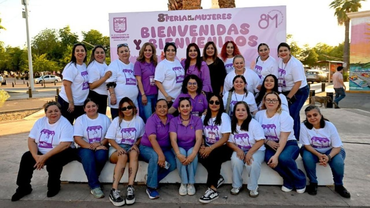 Muestra de talento femenino: Celebran en Hermosillo la 8va Feria de las Mujeres