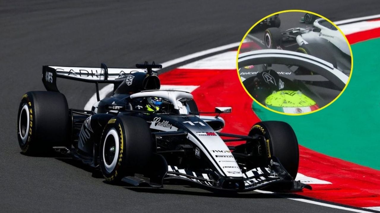 Sergio Pérez choca con Valtteri Bottas y finaliza último en el Gran Premio de China 2026