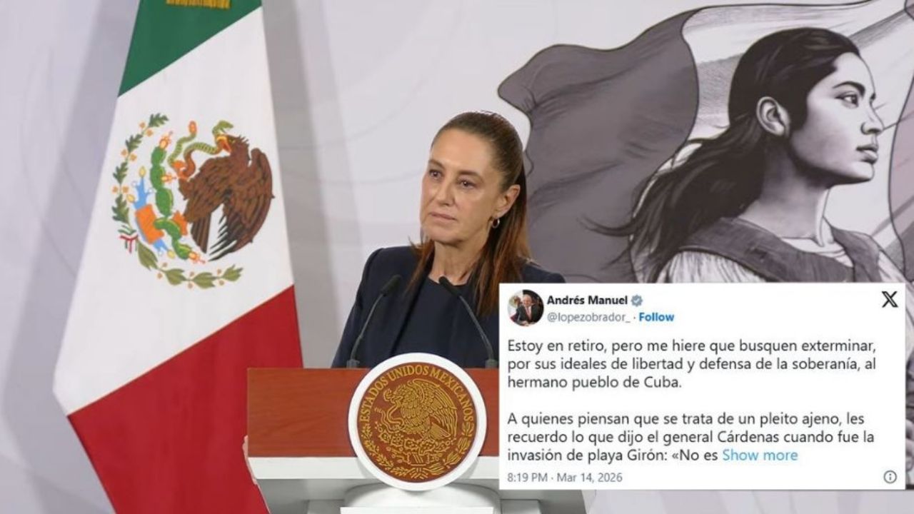 “México siempre ha sido solidario con el pueblo cubano”: Sheinbaum se une a AMLO; anuncia apoyo personal a Cuba