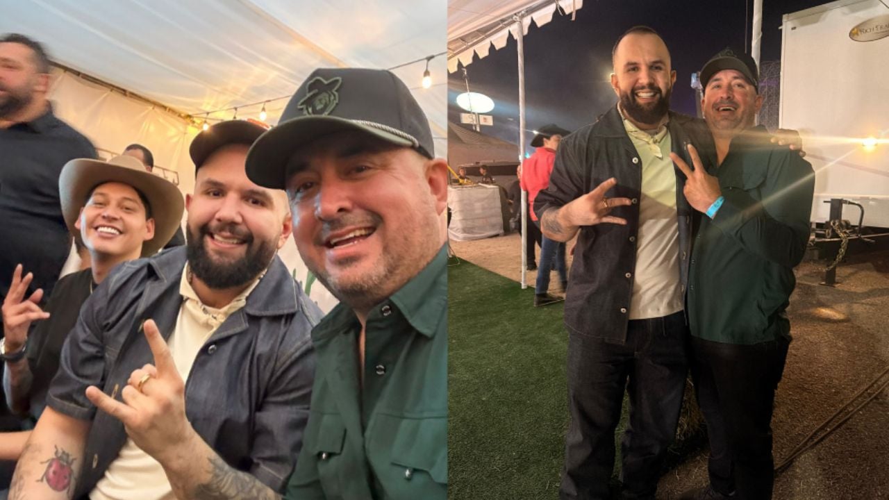 Carín León agradece a obregonense, ‘El Ronco de Sonora’, en el escenario de La Cura Fest