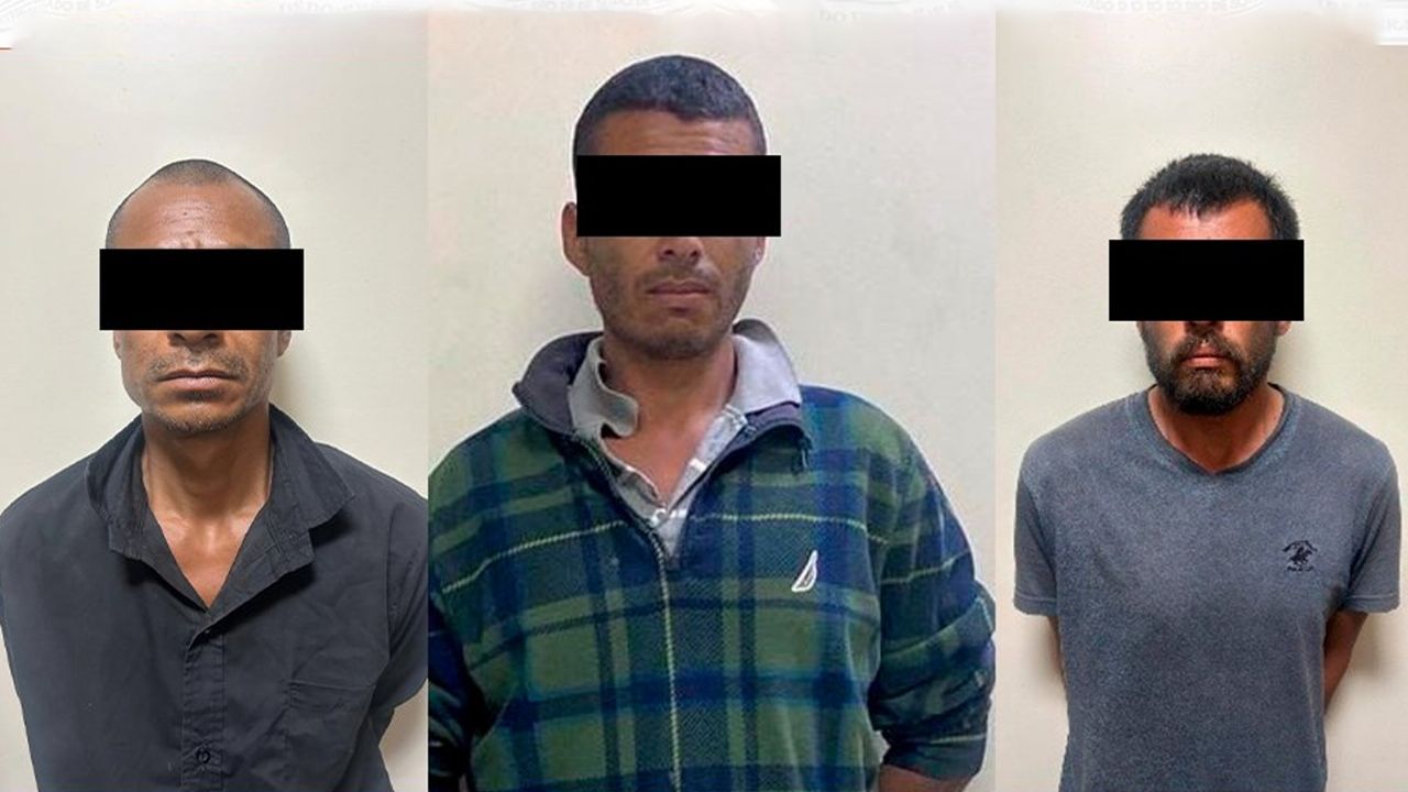 La FGJES captura a tres presuntos ‘tiradores’ en Caborca; llevaban 73 envoltorios de crystal