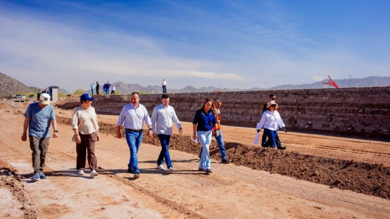 Avanza un 85% la primera etapa del Cárcamo Norte para beneficio de la comunidad de Hermosillo