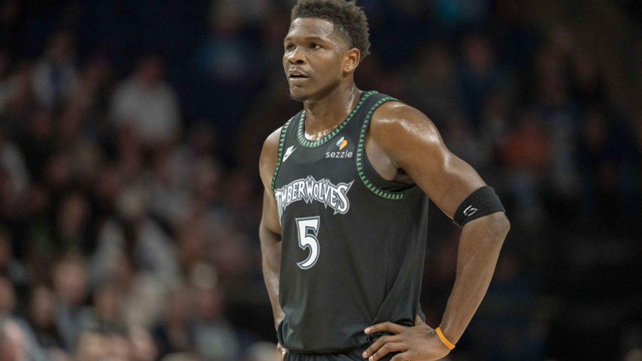 Los Timberwolves sufrirán la baja de Edwards en plena lucha por un lugar en los playoffs