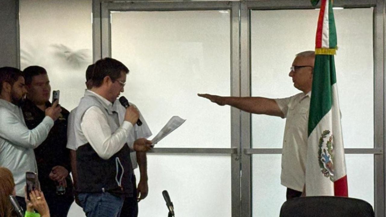 Renuncia comisario de Seguridad Pública de Navojoa; Roberto Antonio Fuentes Domínguez asume