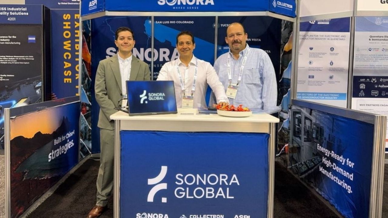 Sonora entra al escenario global de la manufactura electrónica; participa en Expo en California, EU