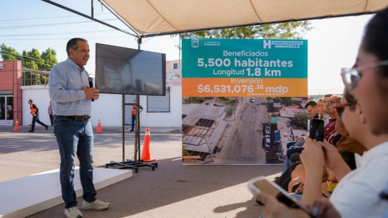 Municipio arranca recarpeteo en 18 vialidades para mejorar calles en Hermosillo