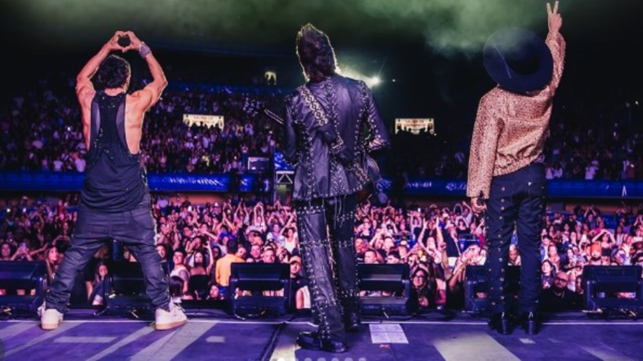 (VIDEO) Mario Domm pierde la paciencia en concierto de Camila después de que Samo no asistiera al show