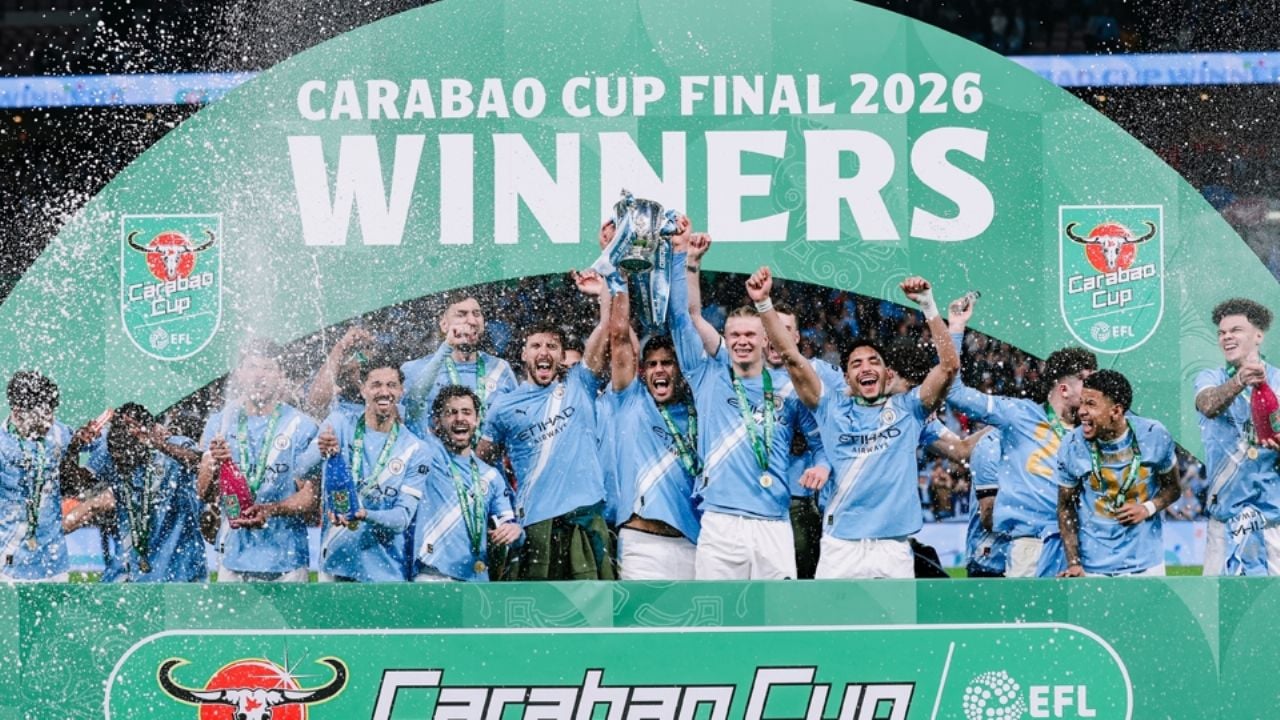 Manchester City suma otro trofeo a las vitrinas; vence al Arsenal y se corona en la Carabao Cup