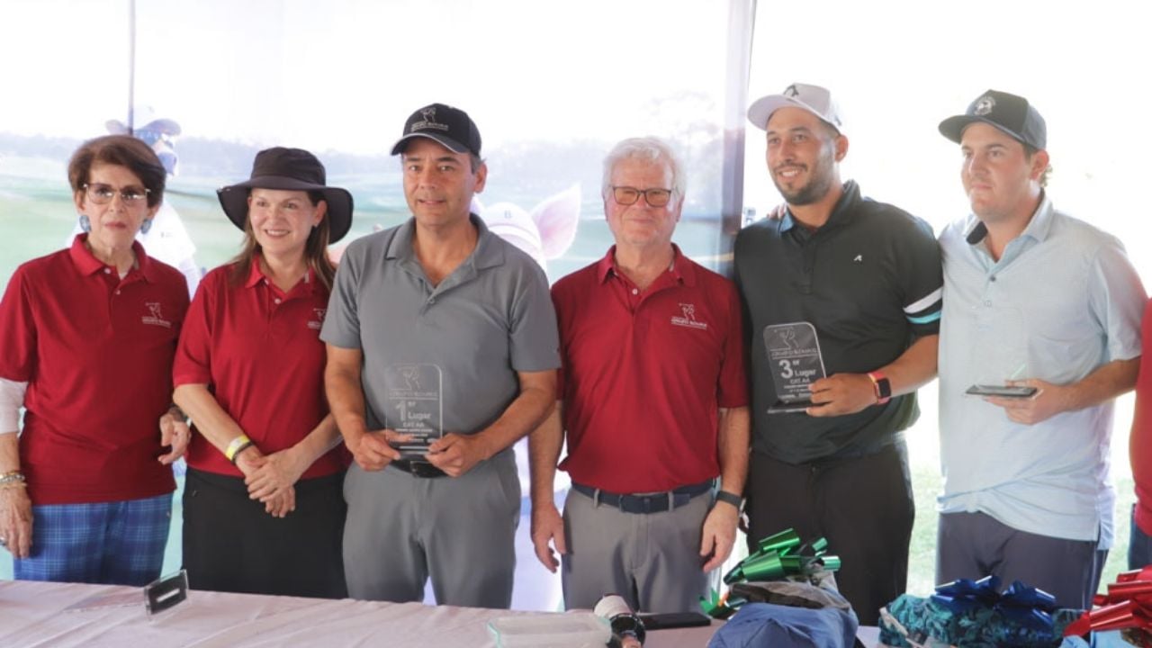 David Medina es el triunfador de la edición 54 del Torneo de Golf del Grupo Bours