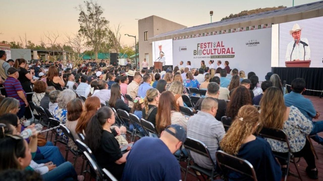 Celebra Gobierno de Sonora Festival Biocultural en el Bosque Urbano La Sauceda; asisten más de 20 mil personas