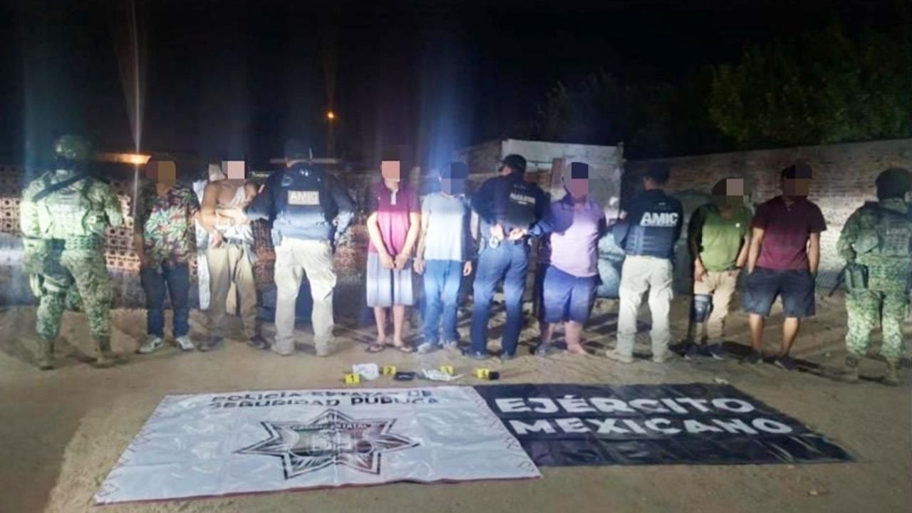 Golpe al crimen en Sonora: Aseguran a 172 personas y 2 millones de dosis de droga en 6 días