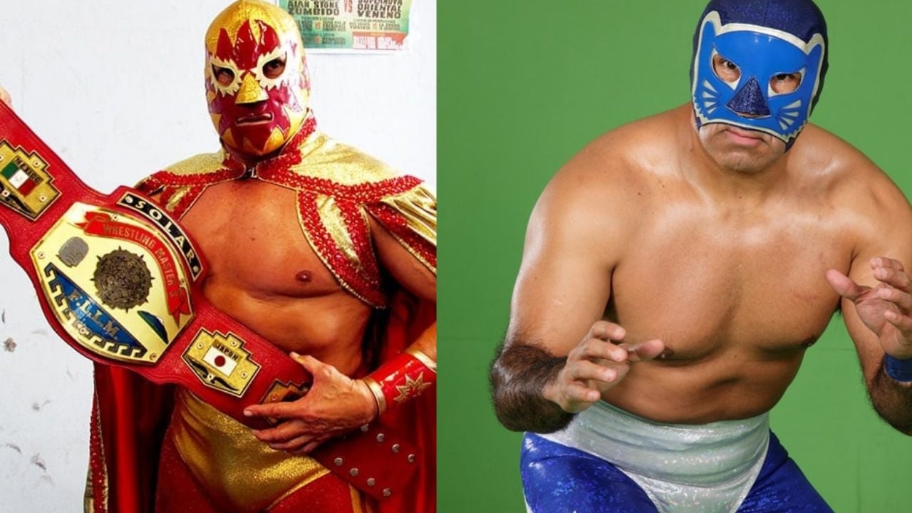 El Solar y Blue Panther, dos de las leyendas más importantes de la lucha libre se presentarán en Sonora
