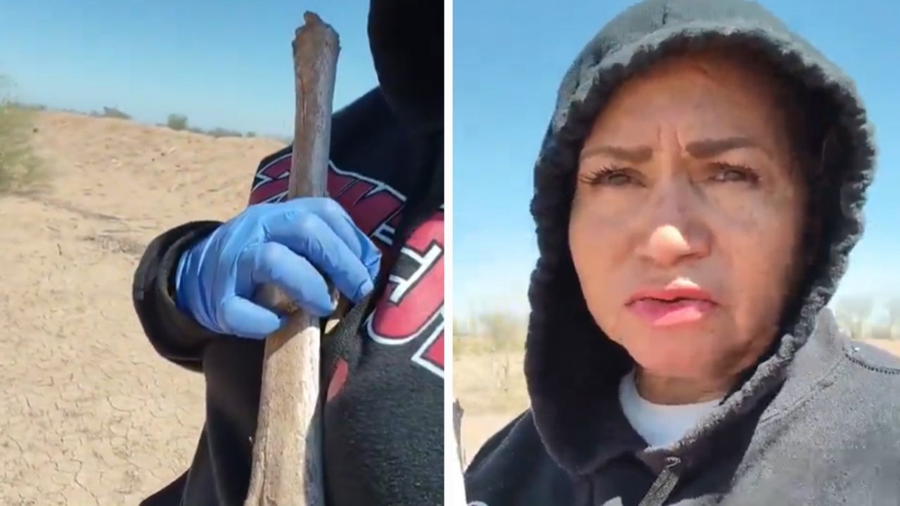 VIDEO: Ceci Flores asegura que encontró los restos de su hijo en Sonora; “Vámonos a casa”