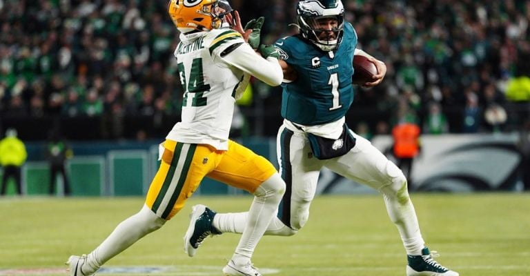 Eagles y Packers jugaron en Brasil el año pasado