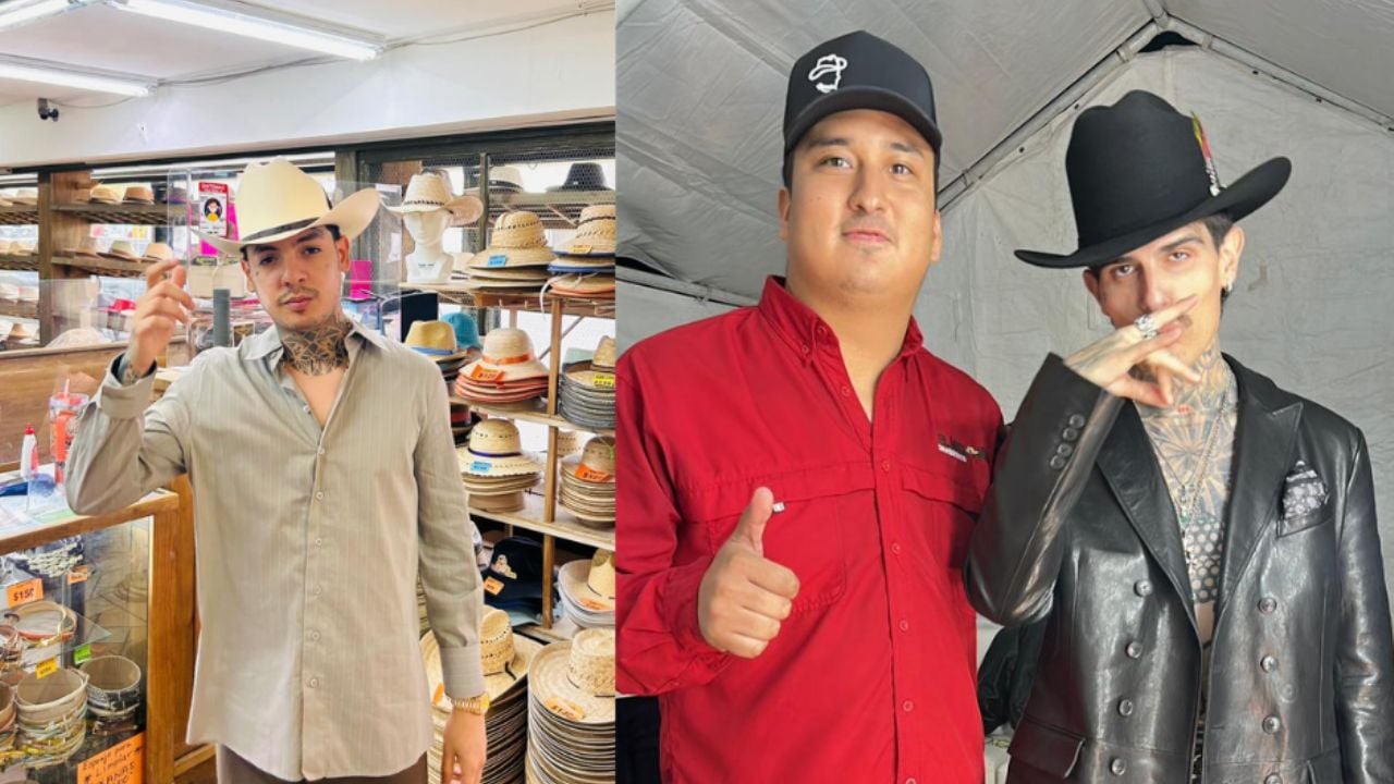 Natanael Cano y Adriel Favela graban juntos nuevo video en Hermosillo, Sonora