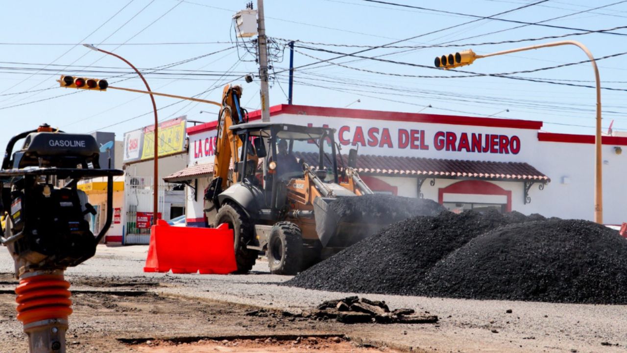 Elías Retes busca que Navojoa cuente con su propio banco de materiales para bacheo