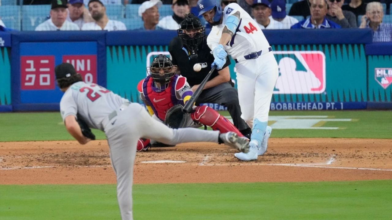 Los bicampeones de la MLB, Los Ángeles Dodgers, no defraudan y derrotan a los Arizona D-Backs en el Open Day