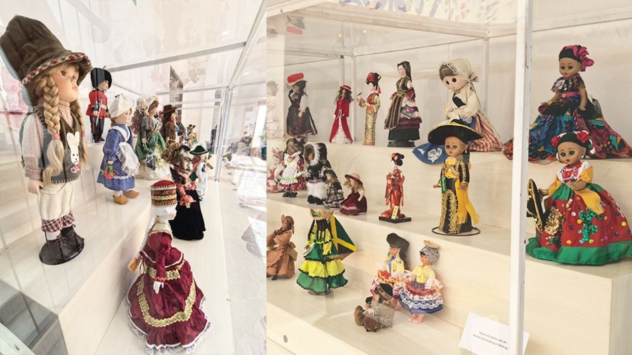 Abre en Cócorit la exposición ‘Mundo de Muñecas’ con colecciones de porcelana, Playmobil y pollitos