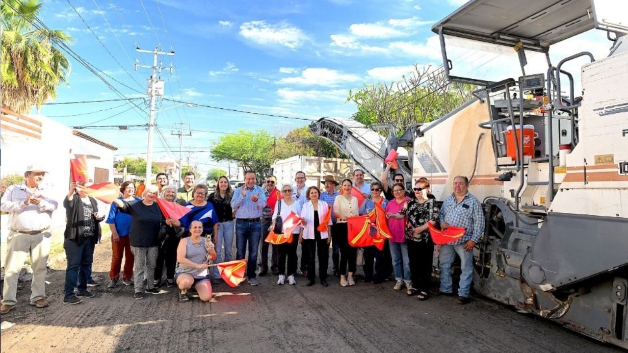 Impulsa Antonio Astiazarán trabajos de recarpeteo en calle Sahuaripa de Hermosillo
